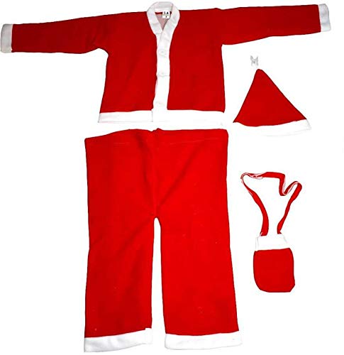 Santa Claus Costume Christmas Dress for Kids Size 1 (3-12 months) | Sam's Toy World Ahmedabad