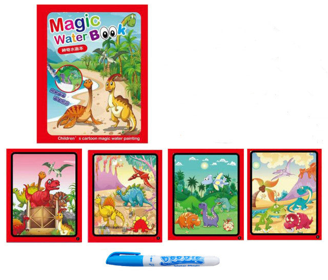 Buy Magic Water Drawing Book Coloring Book Doodle Magic Pen Painting Drawing Board Kids Toys Birthday Christmas New Year Gift - sams toy world shops in Ahmedabad - call on 9664998614 - best kids stores in Gujarat - Near me - discounted prices