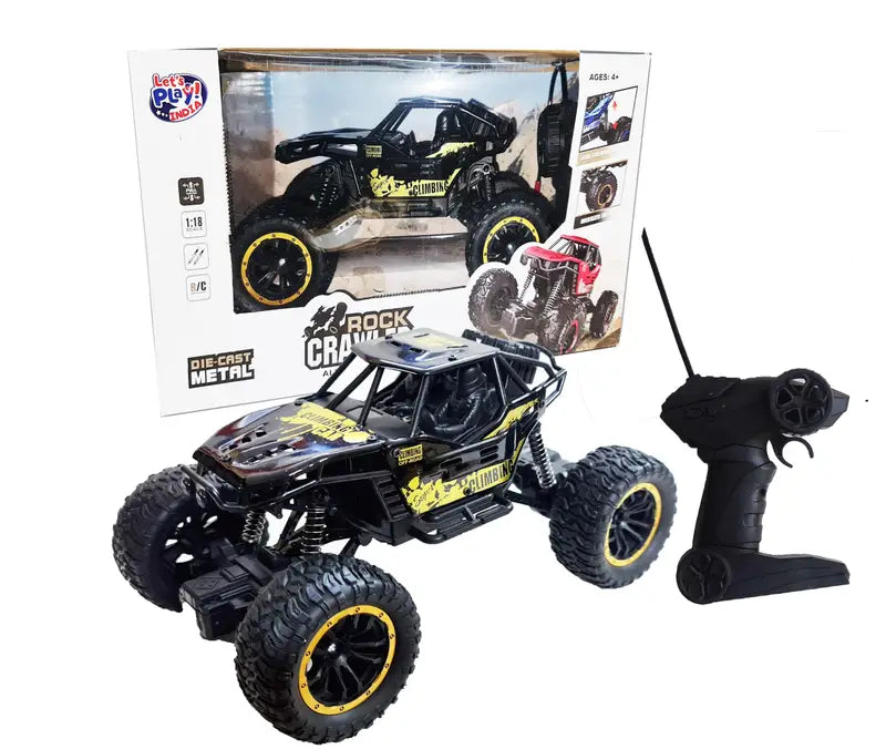 Rock Crawler 4WD Off-Road remote control car | Chargeable 4x4 Jeep | Sam's Toy World Ahmedabad