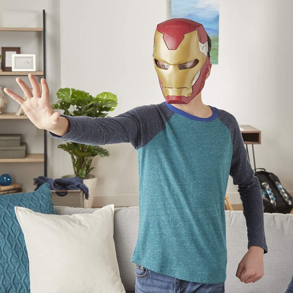 New Marvel Avengers Iron Man Flip FX Mask