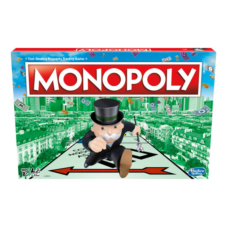 Monopoly Classic Board Game For Families And Kids Ages 8 And Up

| Hasbro| Sam's toy | - samstoy.in