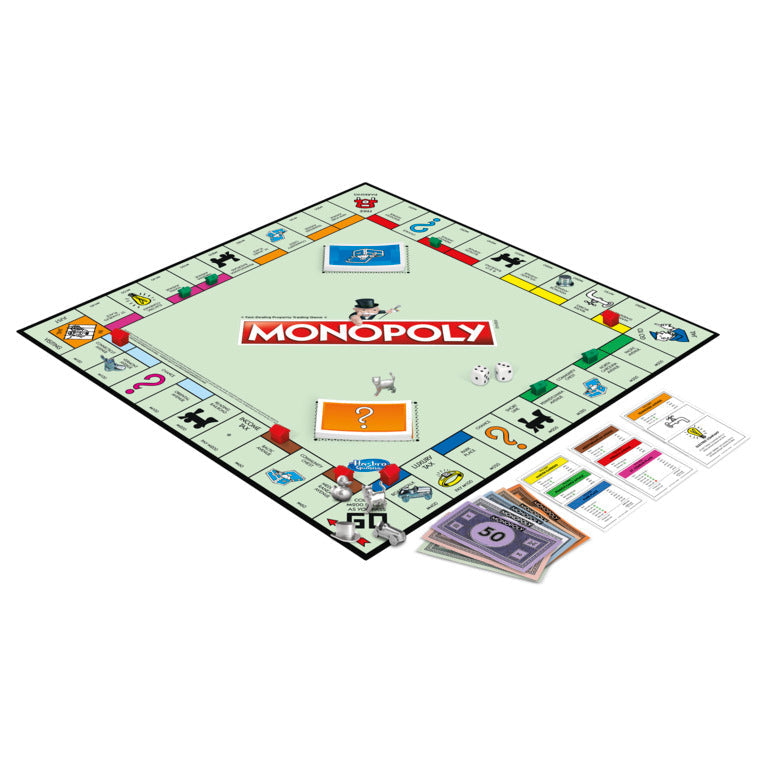 Monopoly Classic Board Game For Families And Kids Ages 8 And Up

| Hasbro| Sam's toy | - samstoy.in