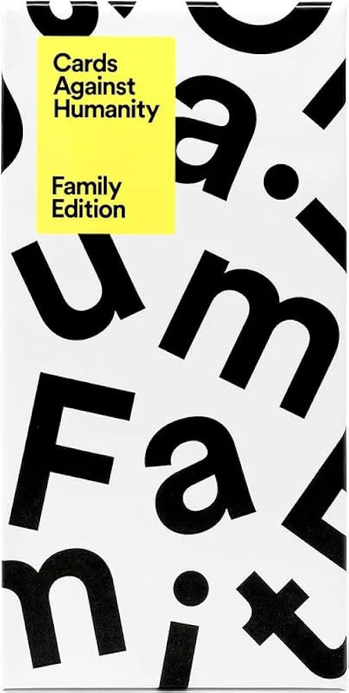 NARAYANMUNI Cards Against Humanity Family Edition | Real Family Edition of CAH | Ages 8+ (600 Cards) samstoy.in