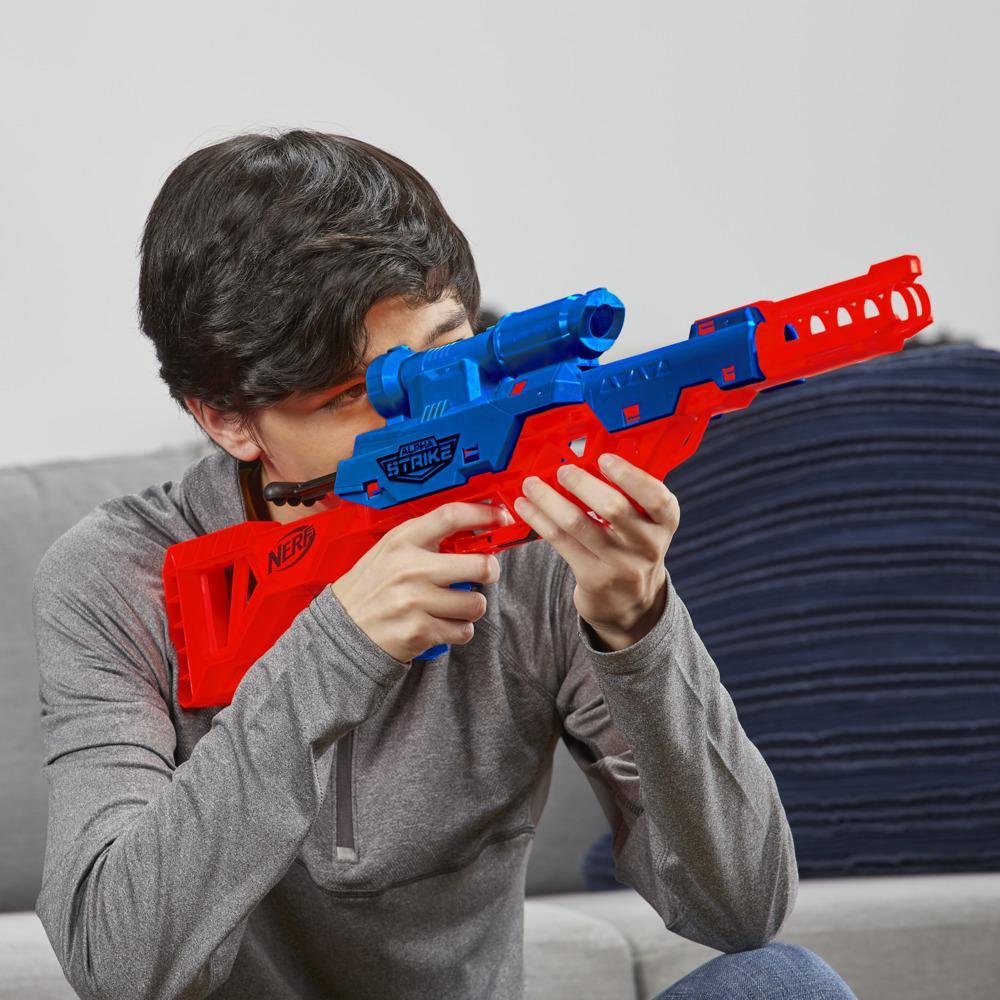 NERF GUN Wolf LR-1 Nerf Alpha Strike Toy Blaster | Sams Toy World Hasbro Game Sams toy world Ahmedabad 