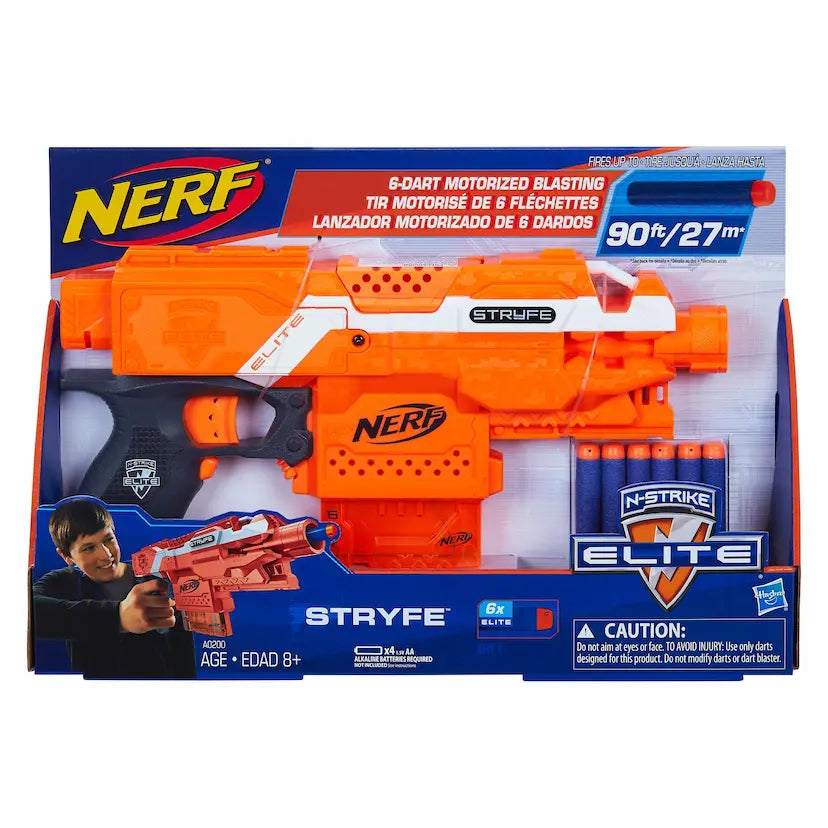 NERF N-STRIKE ELITE STRYFE Blaster Make in INDIA   - samstoy.in