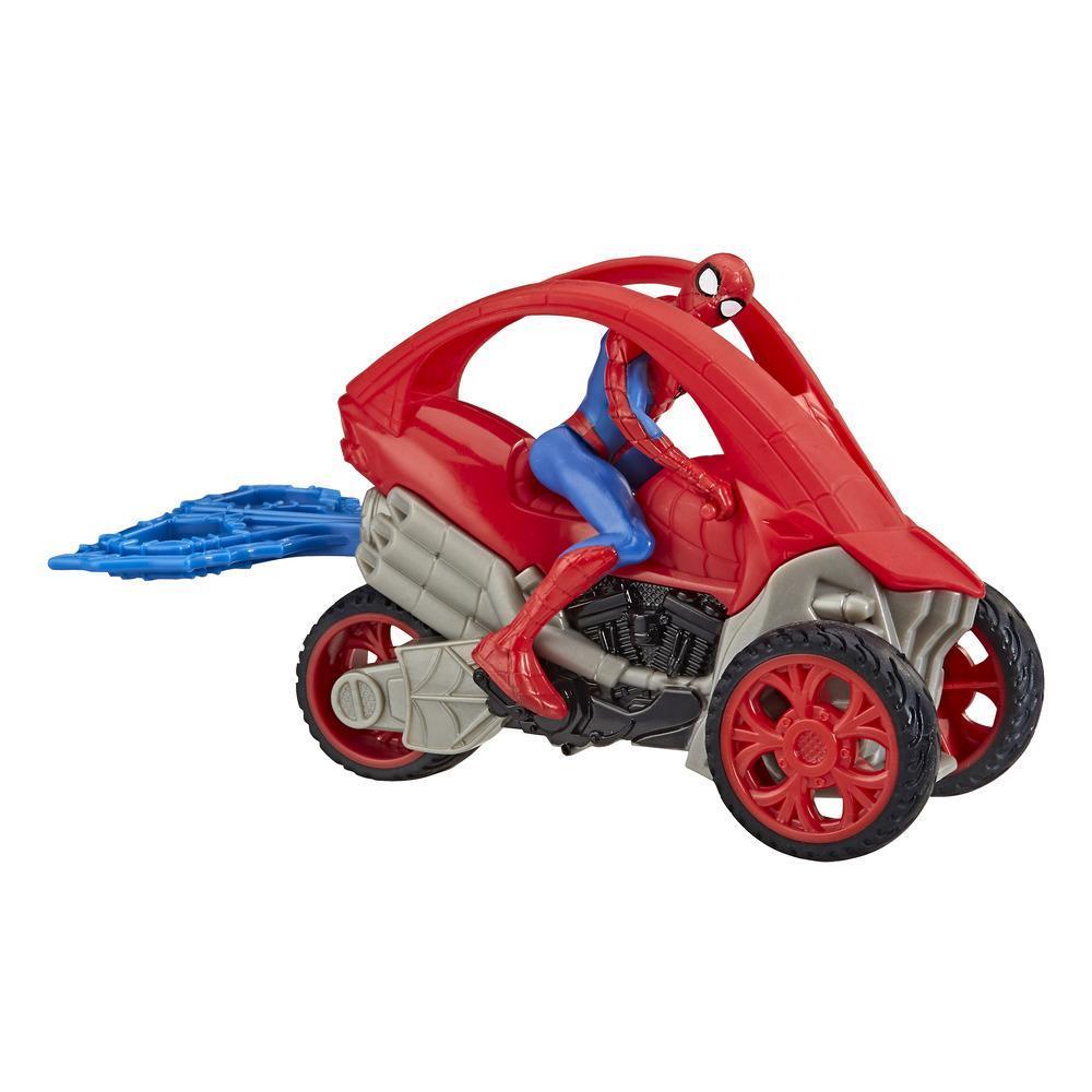 New Marvel Spider-Man: Spider-Man Stunt Vehicle 6-Inch-Scale Super Hero Action Figure And Vehicl samstoy.in