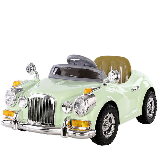 Buy New Type Of Children's Electric Car Four Wheel Double Drive Can Sit Remote Control Master Boys And Girls Vintage car - sams toy world shops in Ahmedabad - call on 9664998614 - best kids stores in Gujarat - Near me - discounted prices