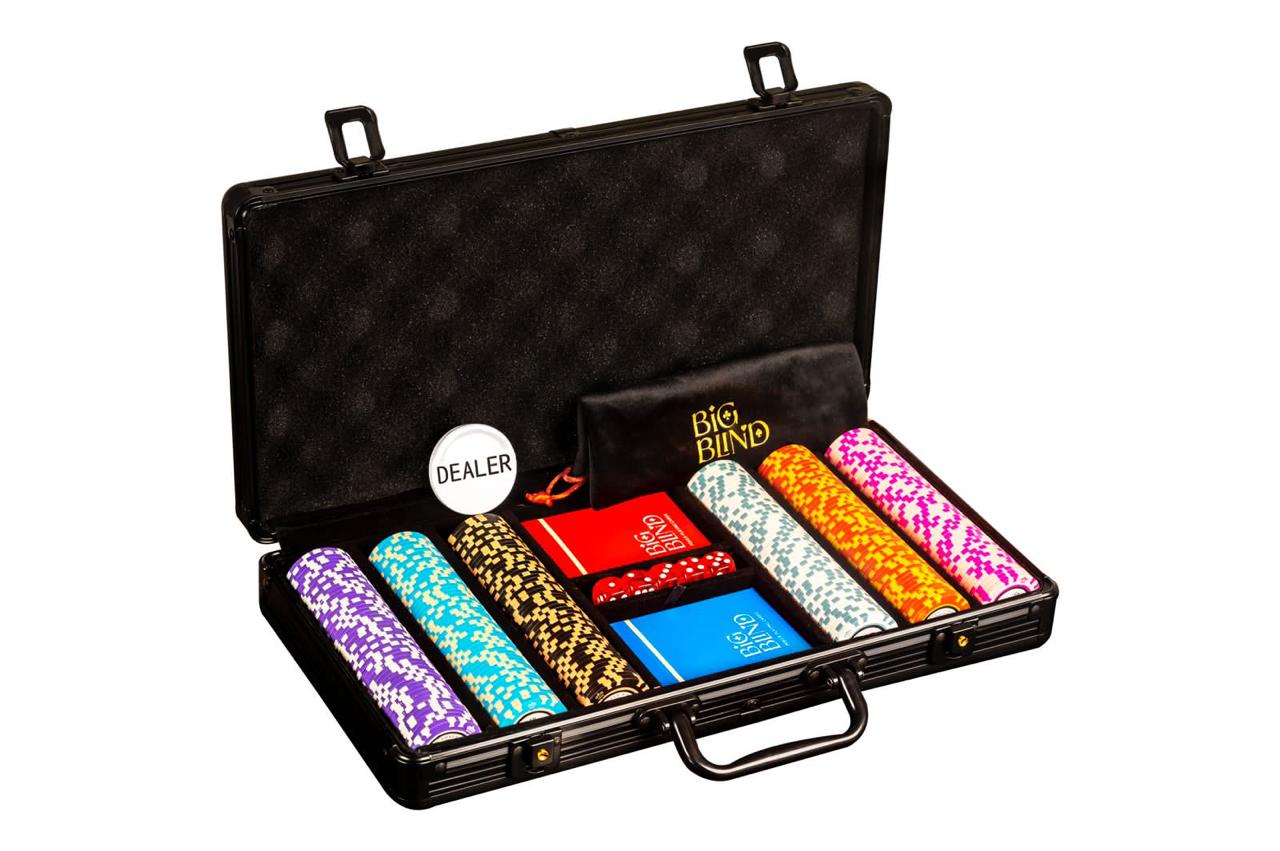 Parksons Big Blind 500 Pieces Poker Chips Set Board Game Accessories Sam's Toys world samstoy.in