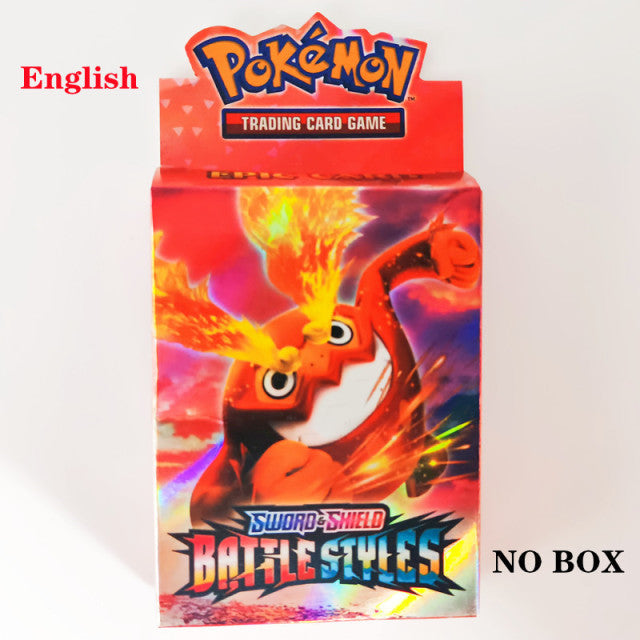 Pokemon Cards V Vmax Box TCG Sun Moon Evolution | Booster Shinny Card | Toy Kids Birthday Gift - samstoy.in