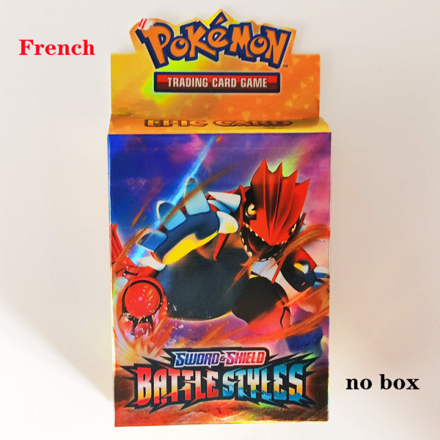 Pokemon Cards V Vmax Box TCG Sun Moon Evolution | Booster Shinny Card | Toy Kids Birthday Gift - samstoy.in