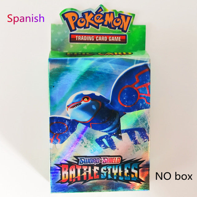 Pokemon Cards V Vmax Box TCG Sun Moon Evolution | Booster Shinny Card | Toy Kids Birthday Gift - samstoy.in