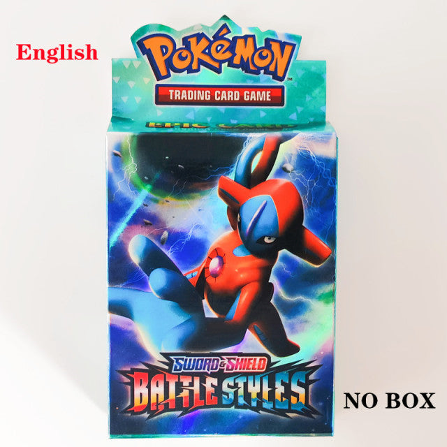 Pokemon Cards V Vmax Box TCG Sun Moon Evolution | Booster Shinny Card | Toy Kids Birthday Gift - samstoy.in