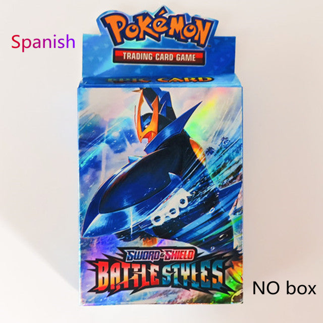 Pokemon Cards V Vmax Box TCG Sun Moon Evolution | Booster Shinny Card | Toy Kids Birthday Gift - samstoy.in