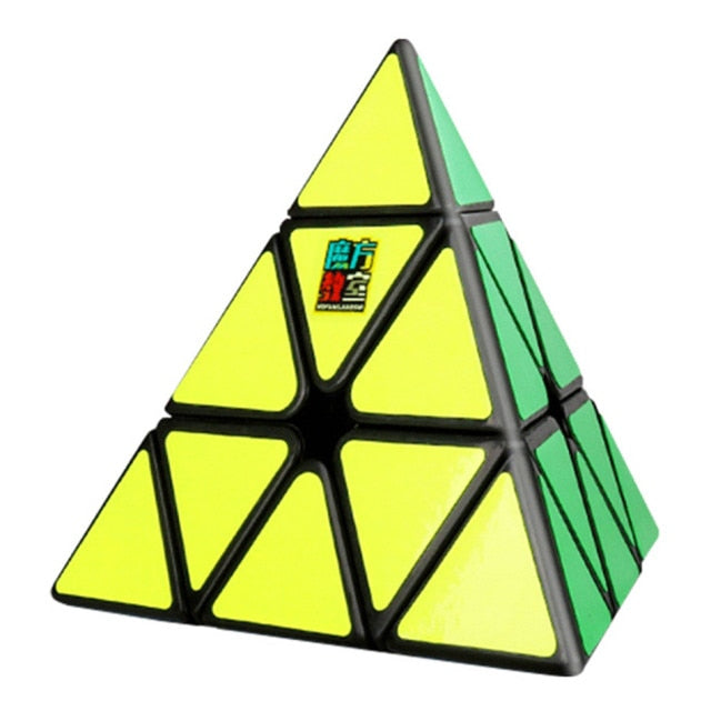 Buy Moyu Meilong Pyramid Magic Cube 3x3 Cubo Magico WCA Competition Learning Educational 3x3x3 Pyramid Puzzle Toys For Children - sams toy world shops in Ahmedabad - call on 9664998614 - best kids stores in Gujarat - Near me - discounted prices