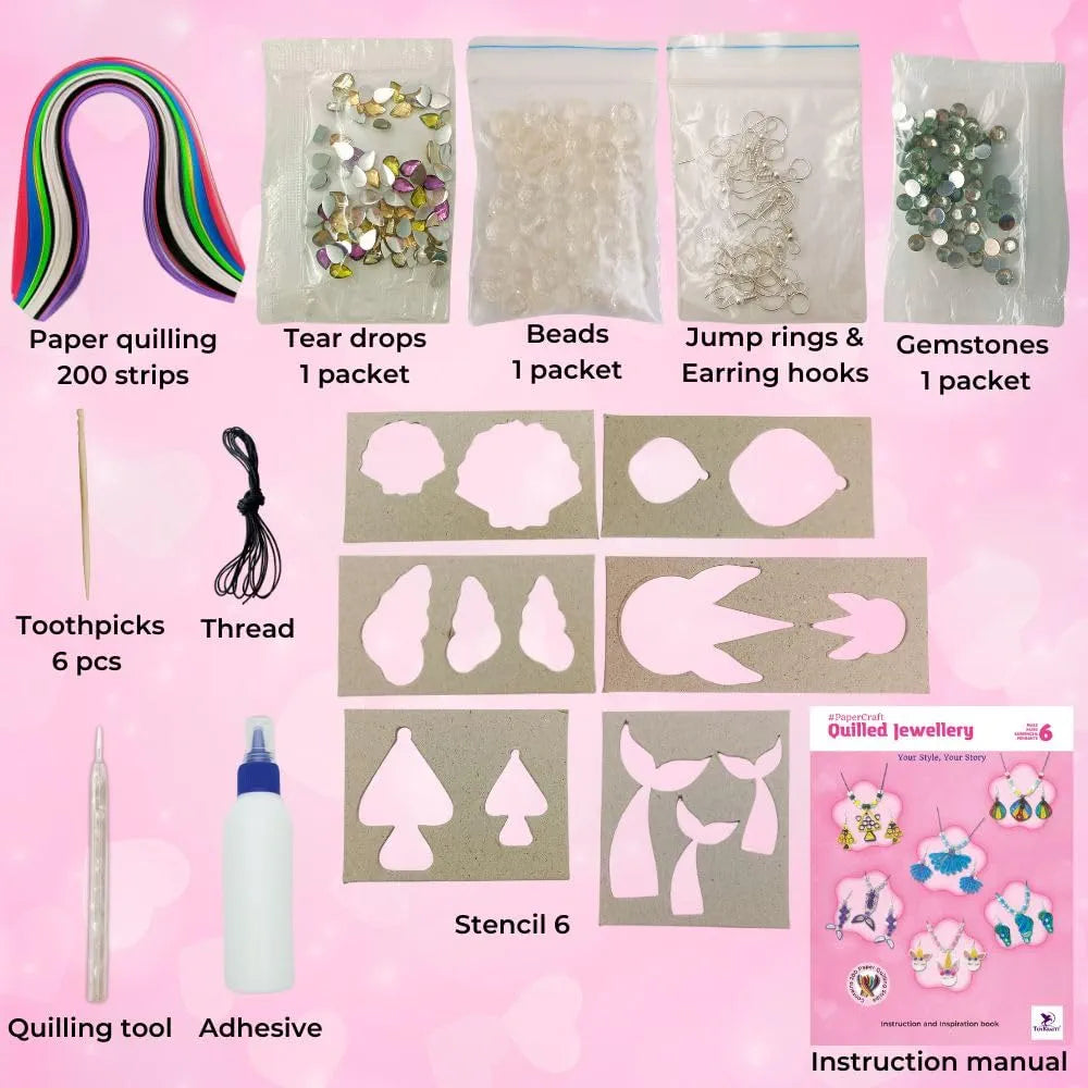 Quilted jewellery | girl toy Sam's Toys world samstoy.in