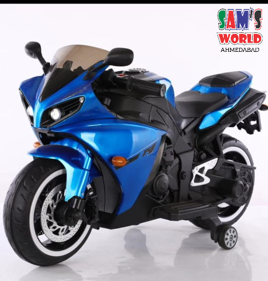 R1 Battery Operated Ride On Recharge Bike For Kids Children Toy Electric Kids Motorcycle - samstoy.in