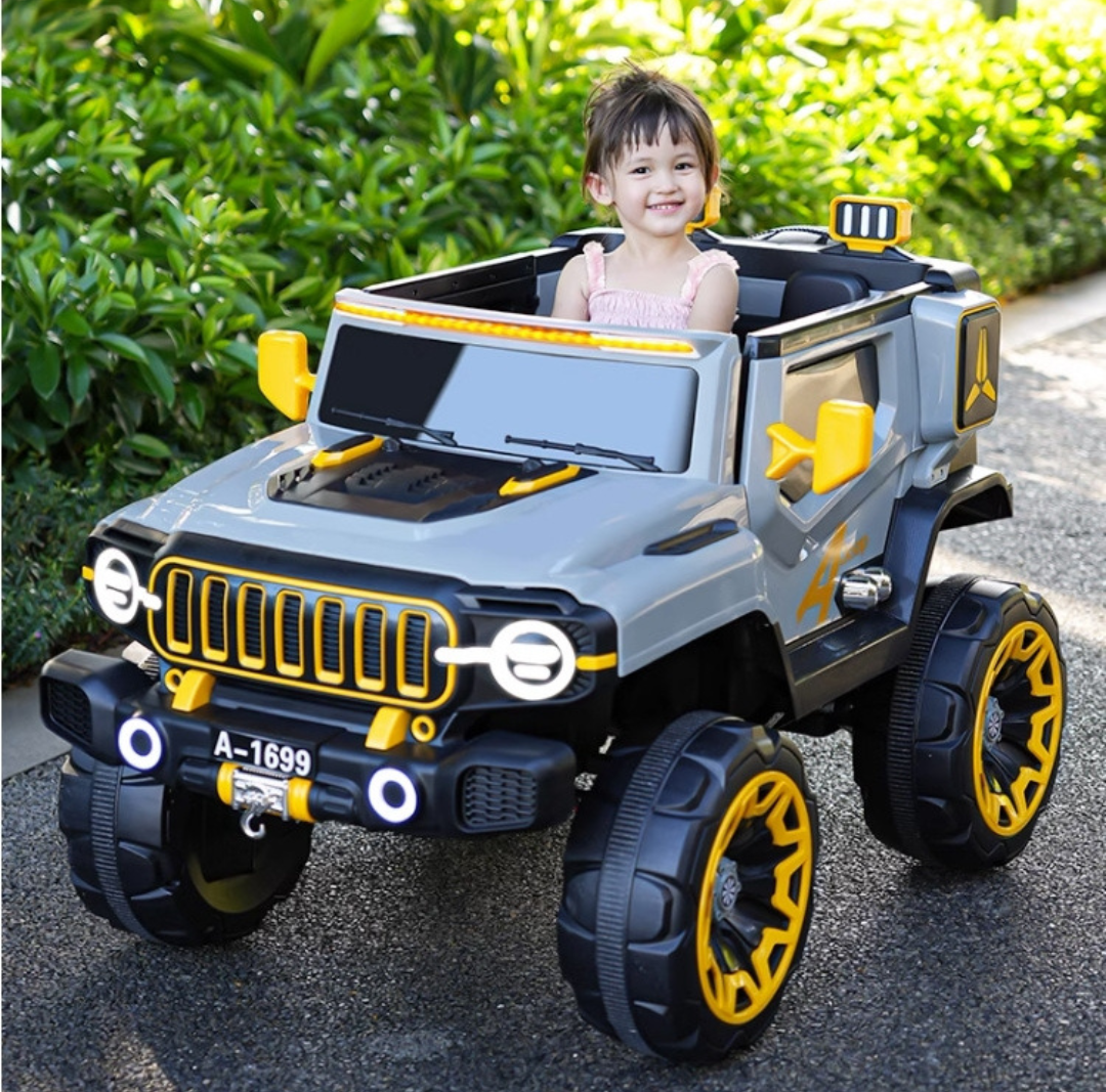 RIDE ON JEEP | BATTERY OPERATED JUMBO JEEP CAR | 4X4 | A-1699 | SAM'S TOY WORLD AHMEDABAD samstoy.in