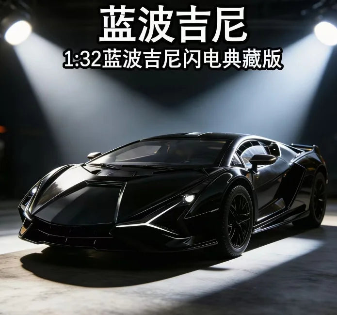 Sam's Toy World Limited Edition 1:32 Simulation Top Sports Car BM M4 Alloy Model Car with Sound and Light Boys' Toy Gift Collectibles
