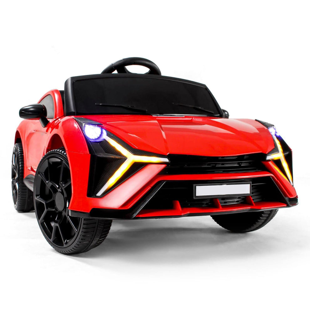 Sam's Toys world Battery Operated Ride On Car with Music & Lights (Red | LFC-1366) samstoy.in