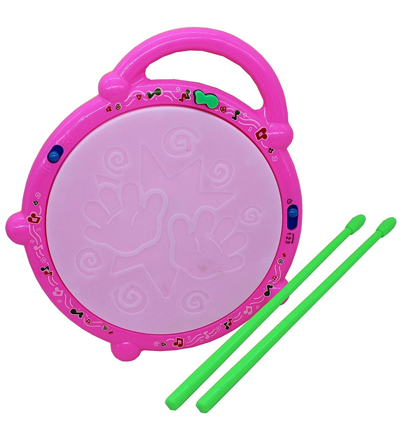 Sams Toy World | Flash Drum Toy For Kids | Musical & Lighting | best for baby Gift - samstoy.in