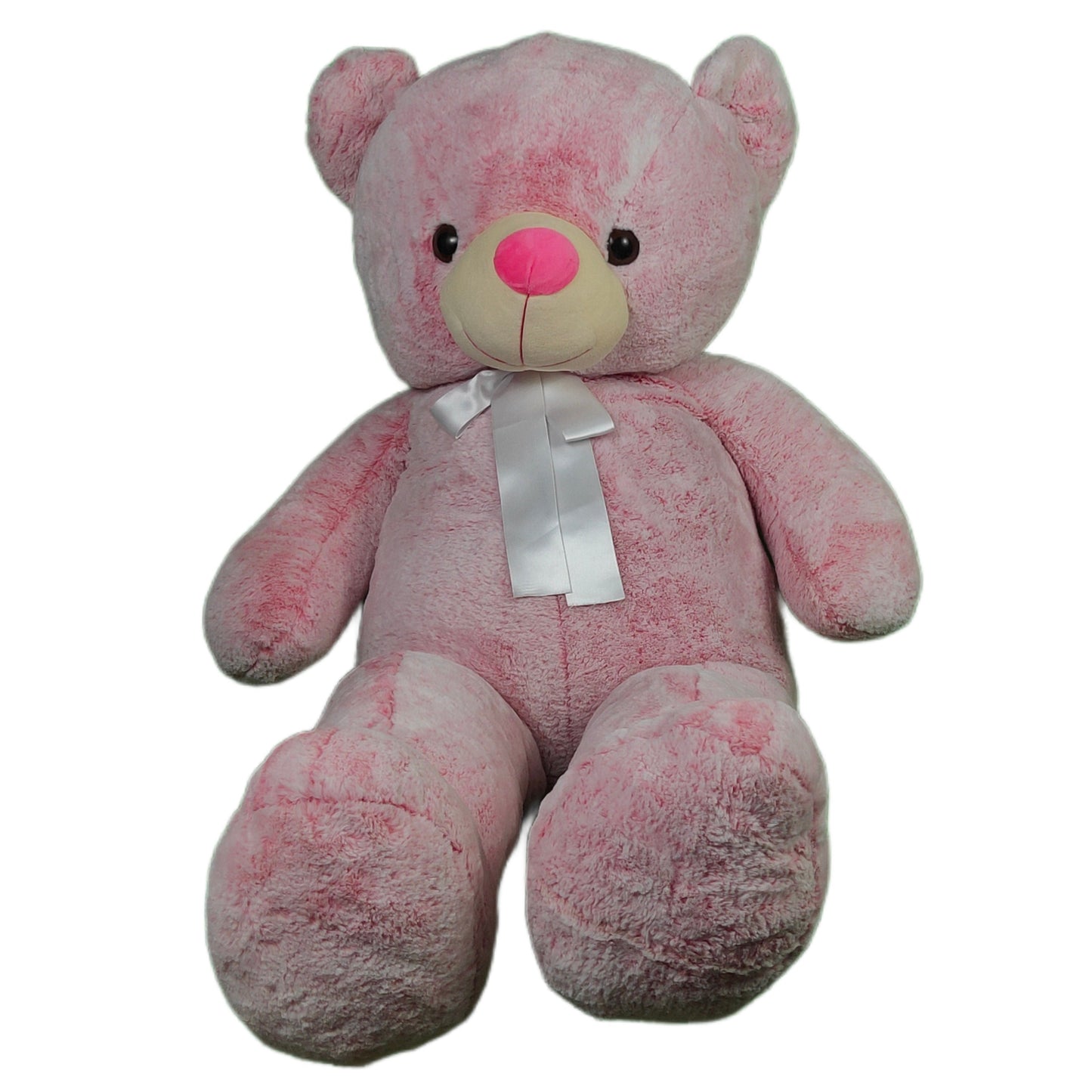 SamsToy Teddy Bear Plush Soft Toy For Girl And friend - white, Brown, pink 120cm, 4 feet - samstoy.in - shop in Ahmedabad, Gujarat