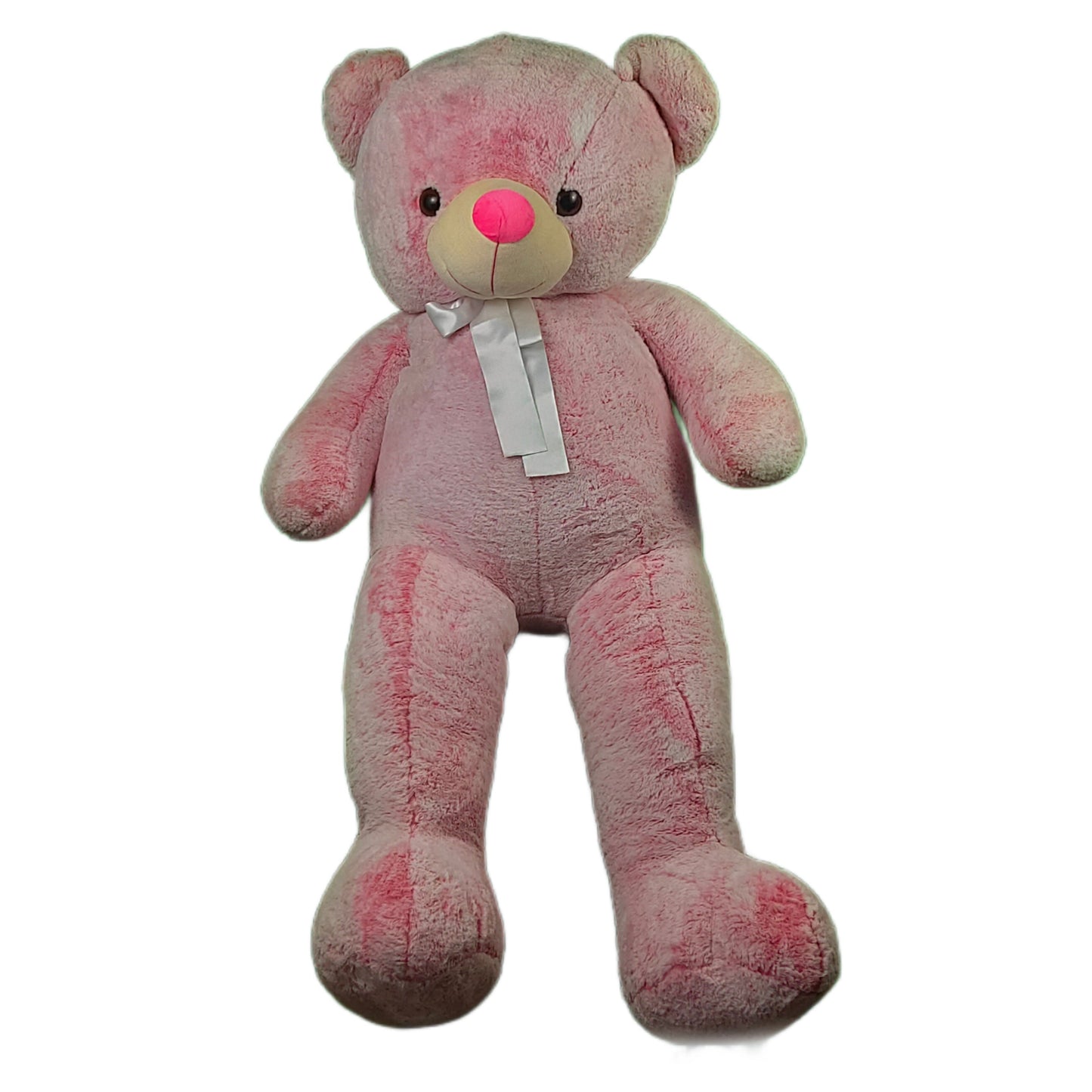 SamsToy Teddy Bear Plush Soft Toy For Girl And friend - white, Brown, pink 120cm, 4 feet - samstoy.in - shop in Ahmedabad, Gujarat