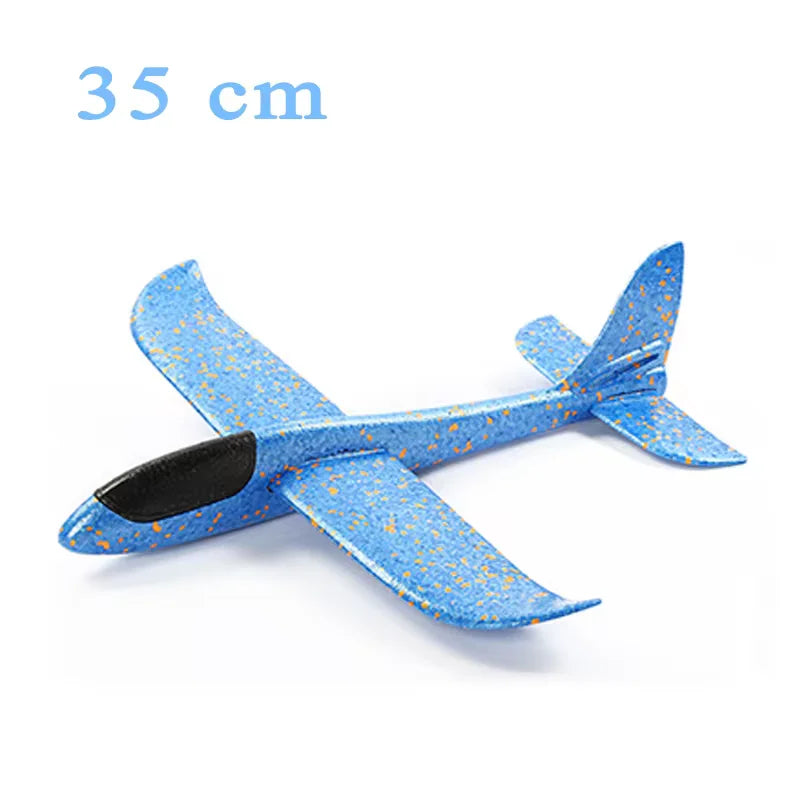 Sams Toy World Children's DIY Hand Throwing Airplane Toy Glider Fighter Flying Toy Foam Airplane Model Outdoor Game Party Bag Fillers For Kids