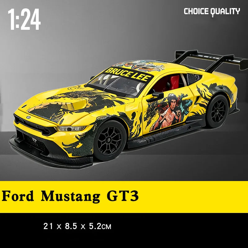 Sam's Toy World 1:24 BMW M4 GT3 AUDI R8 LMS WASA Joint Edition Alloy Sports Car Model Diecasts Metal Racing Car Model Sound Light kids Toys Gift