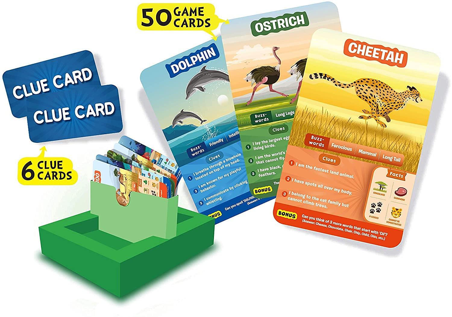 Skillmatics Guess In 10 - Animal Kingdom | Board Game for 6 To 99 years - samstoy.in