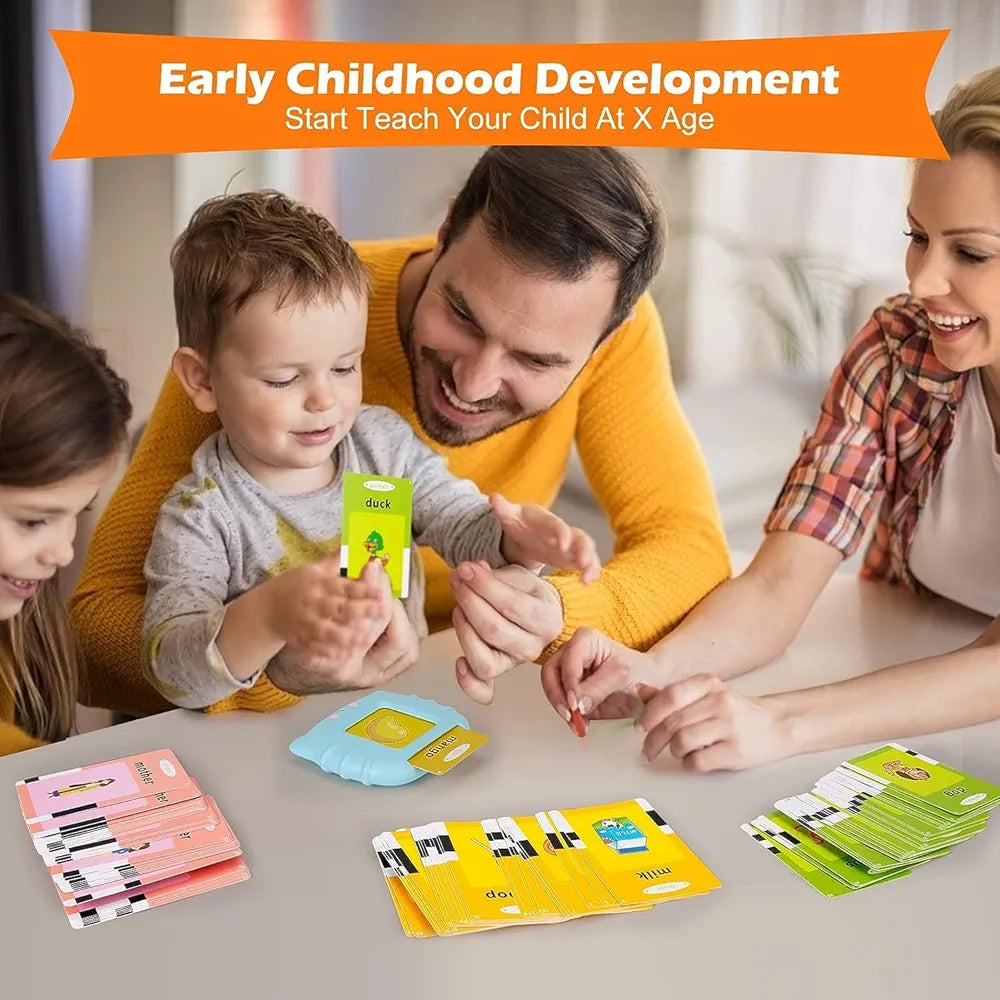 Talking flash cards | kids toy Sam's world samstoy.in