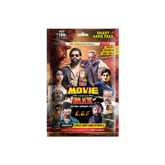 Topps KGF movie max collection cards | Latest cards | Sam's toy| - samstoy.in