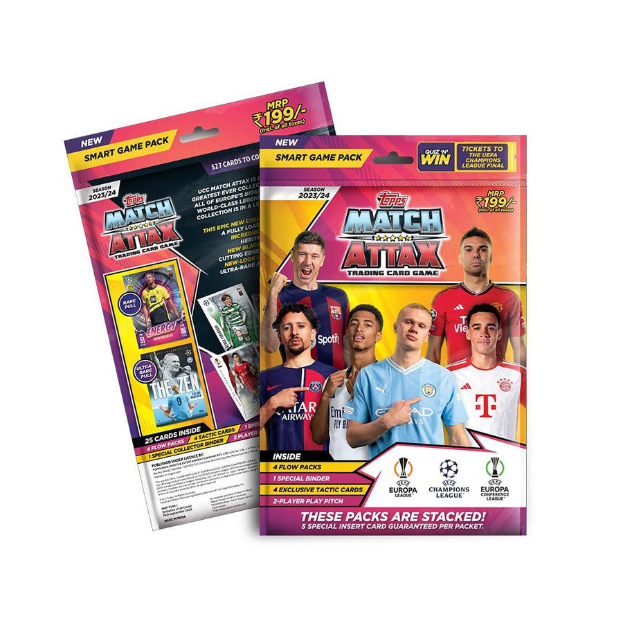 Topps Match Attax 23/24 Smart Game Pack | SAMS TOY WORLD | AHMEDABAD | GUJARAT - samstoy.in