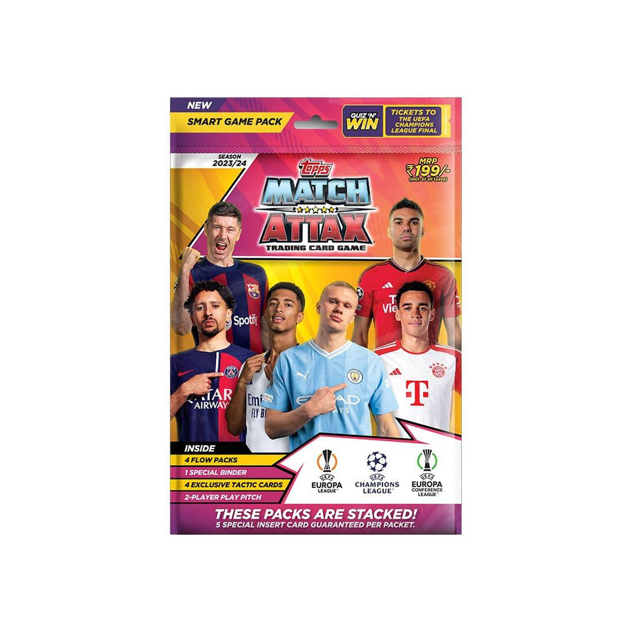 Topps Match Attax 23/24 Smart Game Pack | SAMS TOY WORLD | AHMEDABAD | GUJARAT - samstoy.in