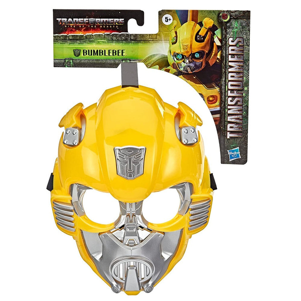 Transformers bumblebee Rise of the Beasts Movie Roleplay Costume Mask - 10-inch samstoy.in