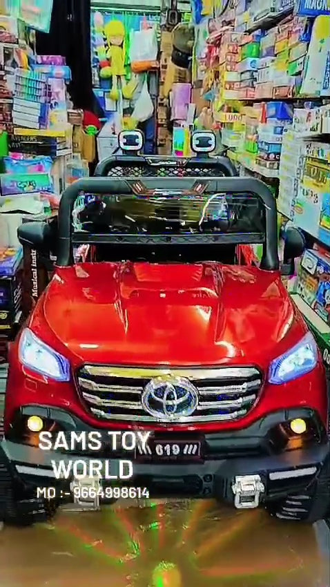 Sams Toy World | 2025 electric battery car for kids Toyata | ride on jeep in Ahmedabad Gujarat