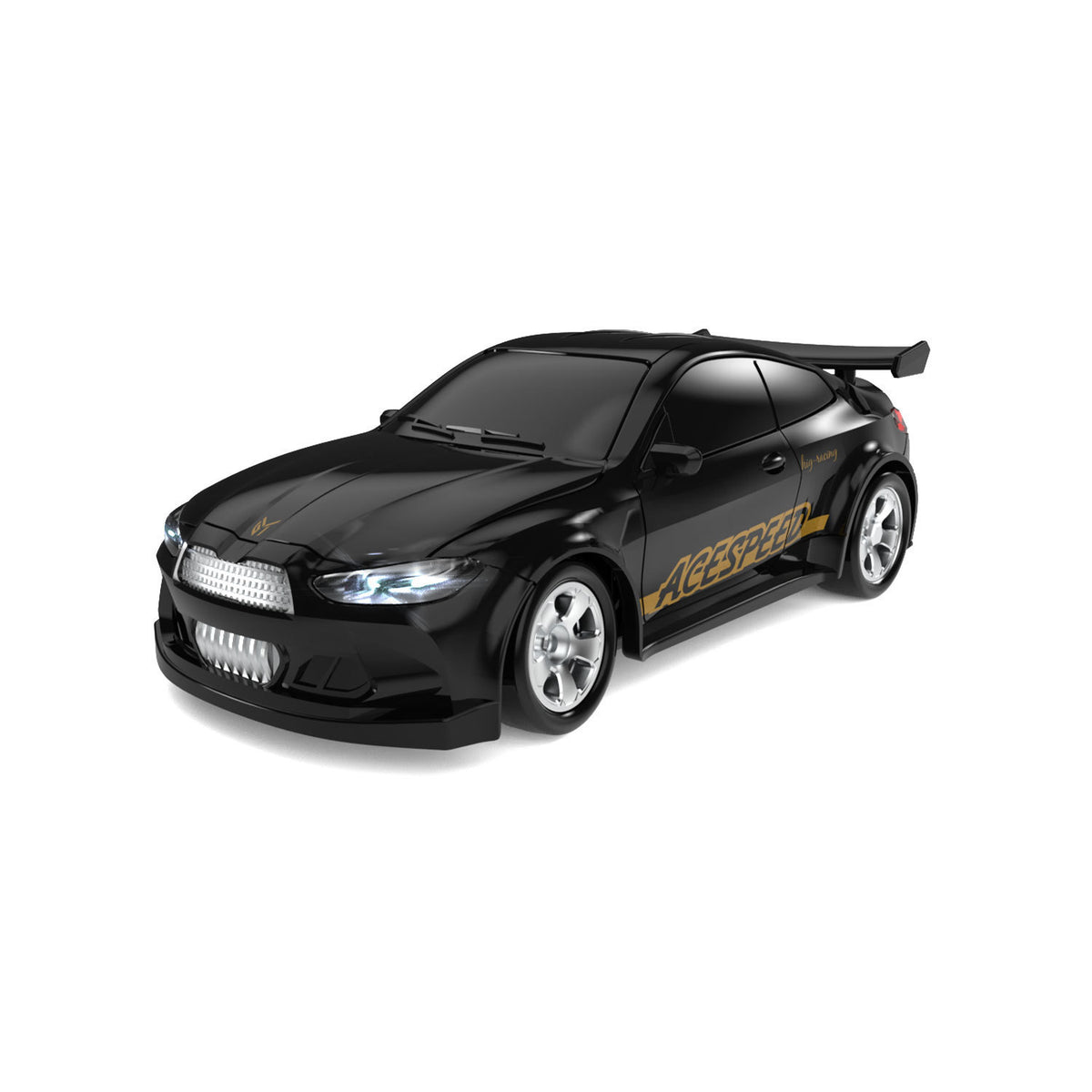 Sam's Toy World 1:64 Desktop Four-wheel Drift Car Remote Control Mini Drift Car Light Toy