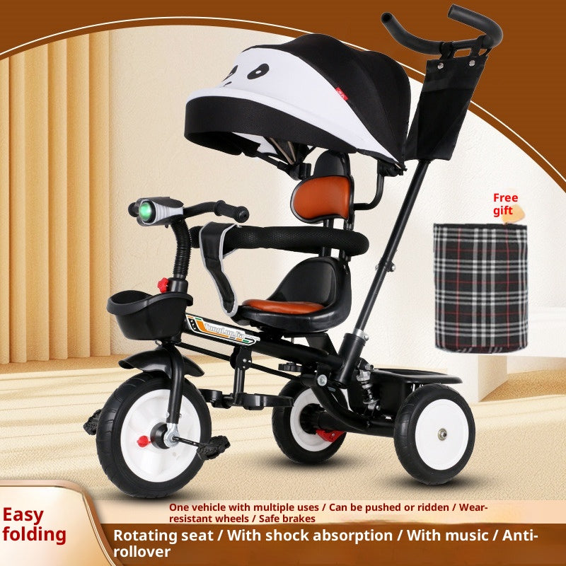 Foldable Kids Tricycle Custom Pedal Bike