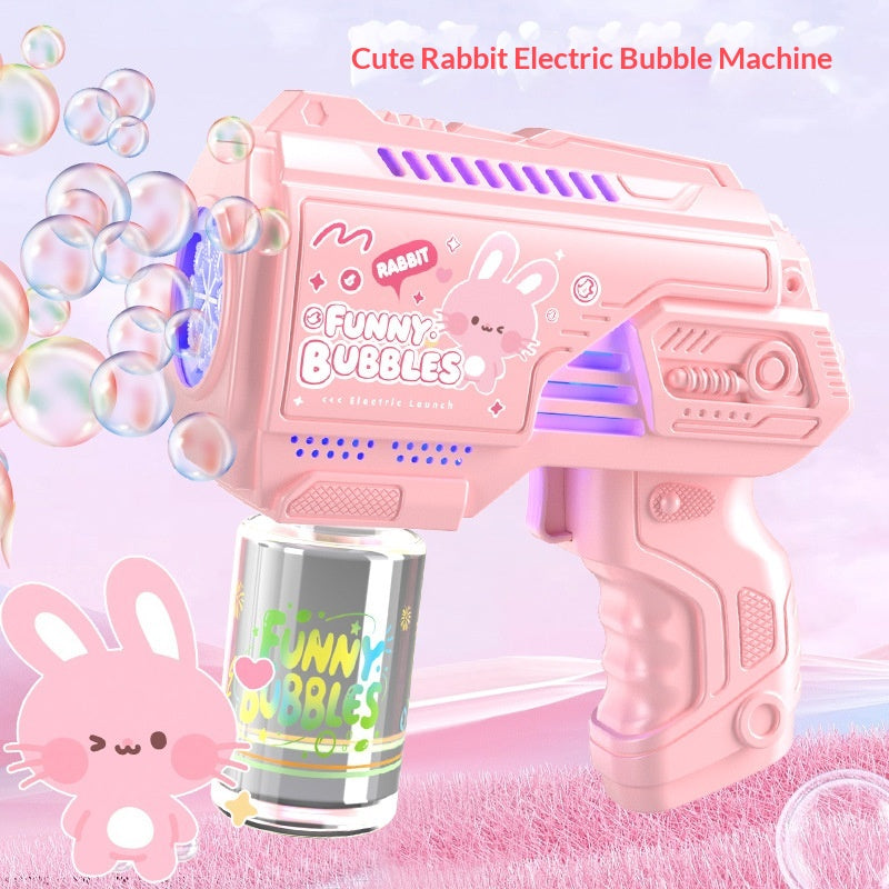 Sam's World New Style Childrens Handheld Electric Bubble Gun