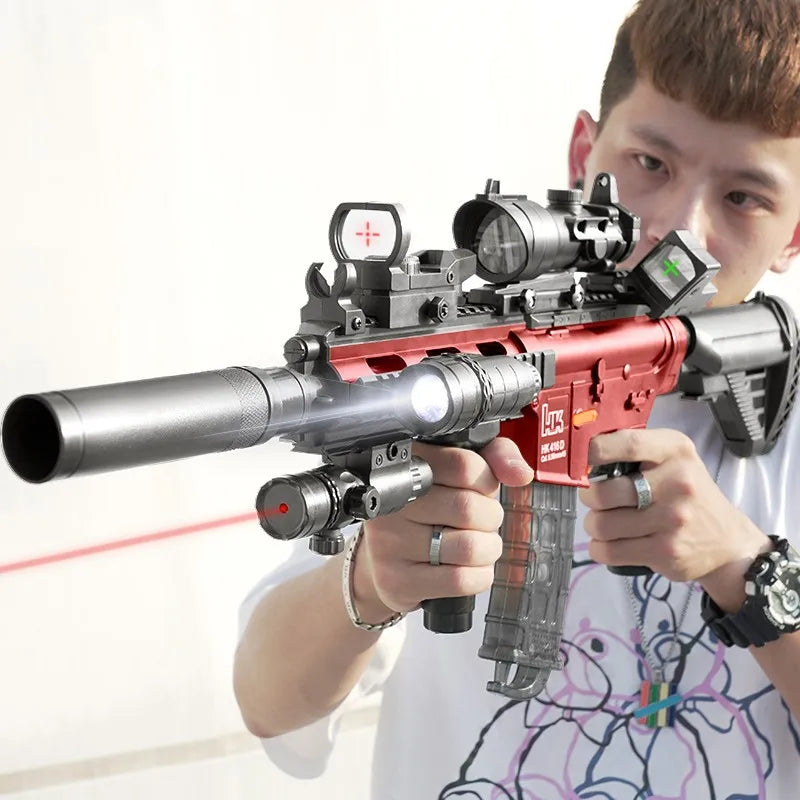 Sam's Toy For Boys Gun M416 Toy Rifle Sniper Soft Bullet Weapons Manual Launcher Foam Dart Blaster Air Gun For Children Shooting Game