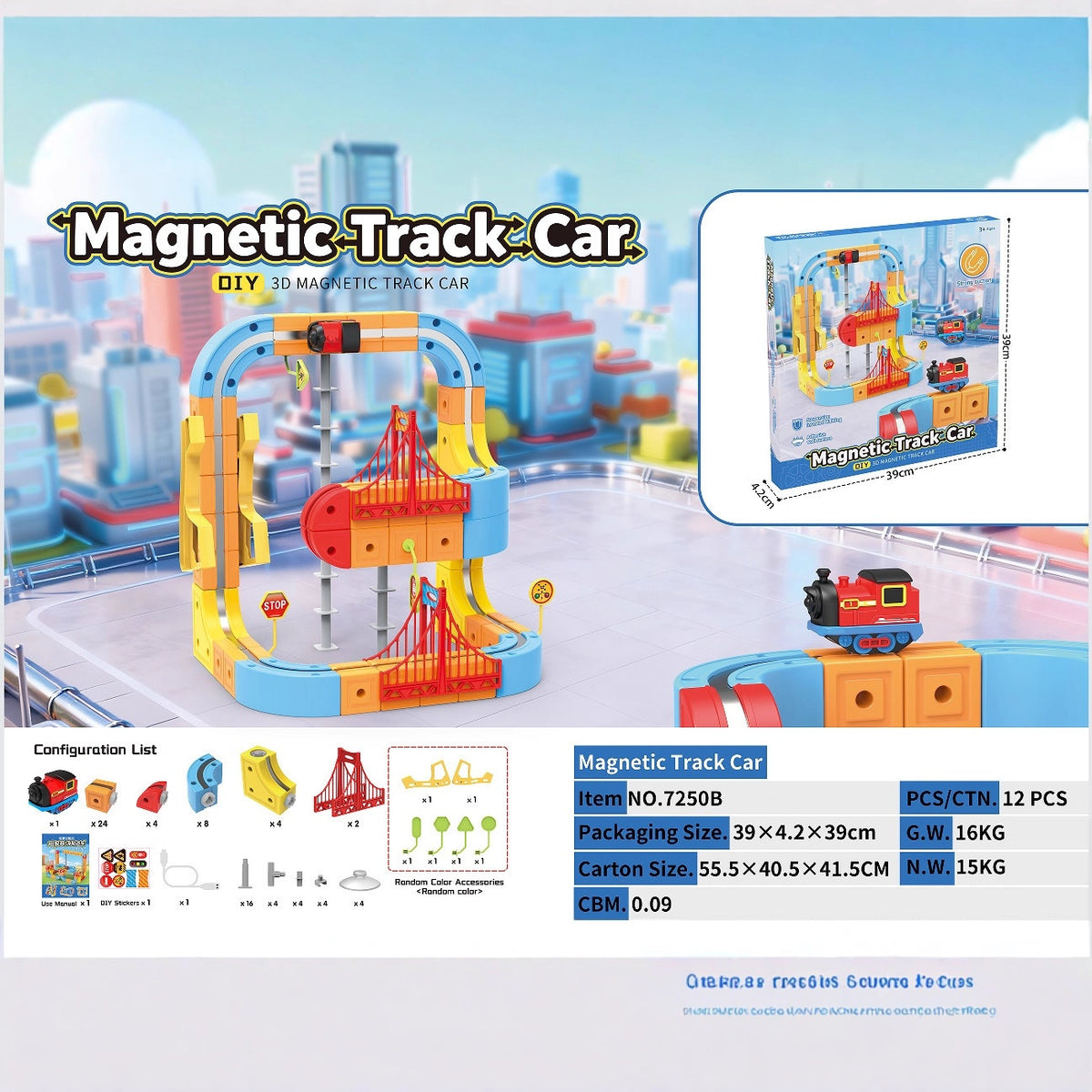 Sam's Toy World Educational Electric Building Block Toy