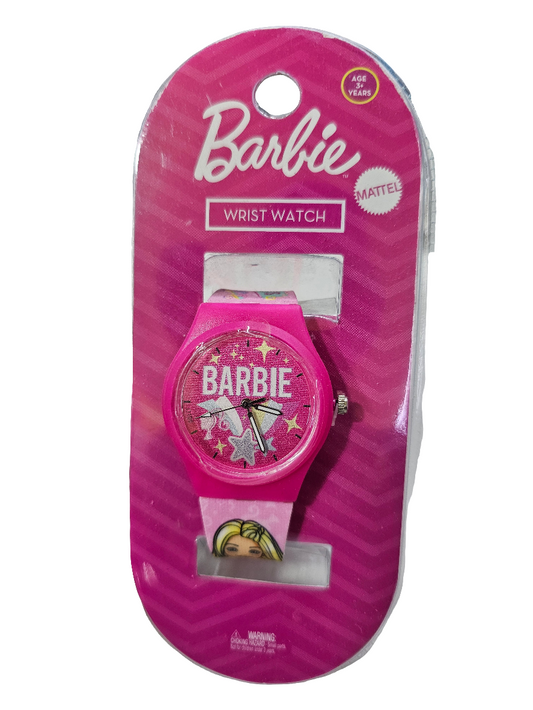Buy Barbie Wrist Watch for Girls - Pink Designer Kids Watch by Mattel Barbie Sams toy world shop in Ahmedabad Gujarat 
