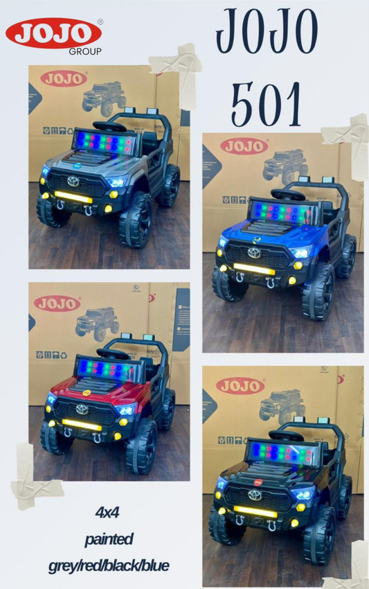 Buy JOJO 501 Battery Operated Kids Ride-On Car - 4x4 Off-Road Vehicle Sams Toy samstoy.in Sams toy world shop in Ahmedabad Gujarat 