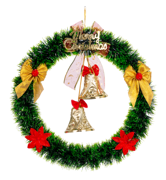 Buy Merry Christmas multy | Christmas Wreath hanging Decoration item | Sam's Toy Ahmedabad Gujarat samstoy.in Sams toy world shop in Ahmedabad Gujarat