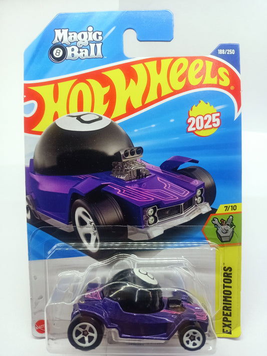 Buy collectible Hot Wheels Ahmedabad India purple Magic 8 Ball car with detailed design and 2025 branding