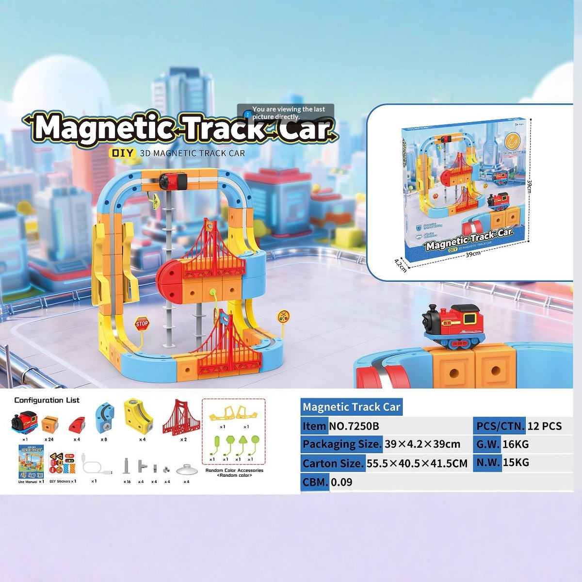 Sam's Toy World Educational Electric Building Block Toy