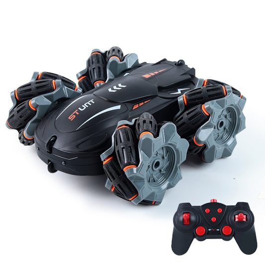 STUNT Remote Control Car in Black with Off-Road Wheels for Ages 6 and Up from Sam's Toy World