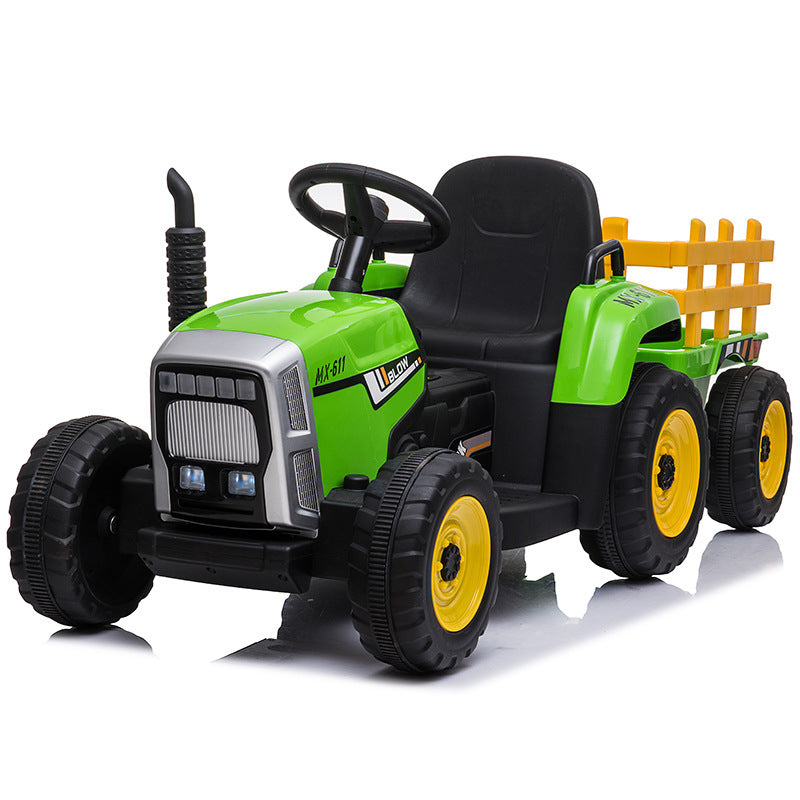 Children's Tractor Electric Car Four-wheel Car Toy