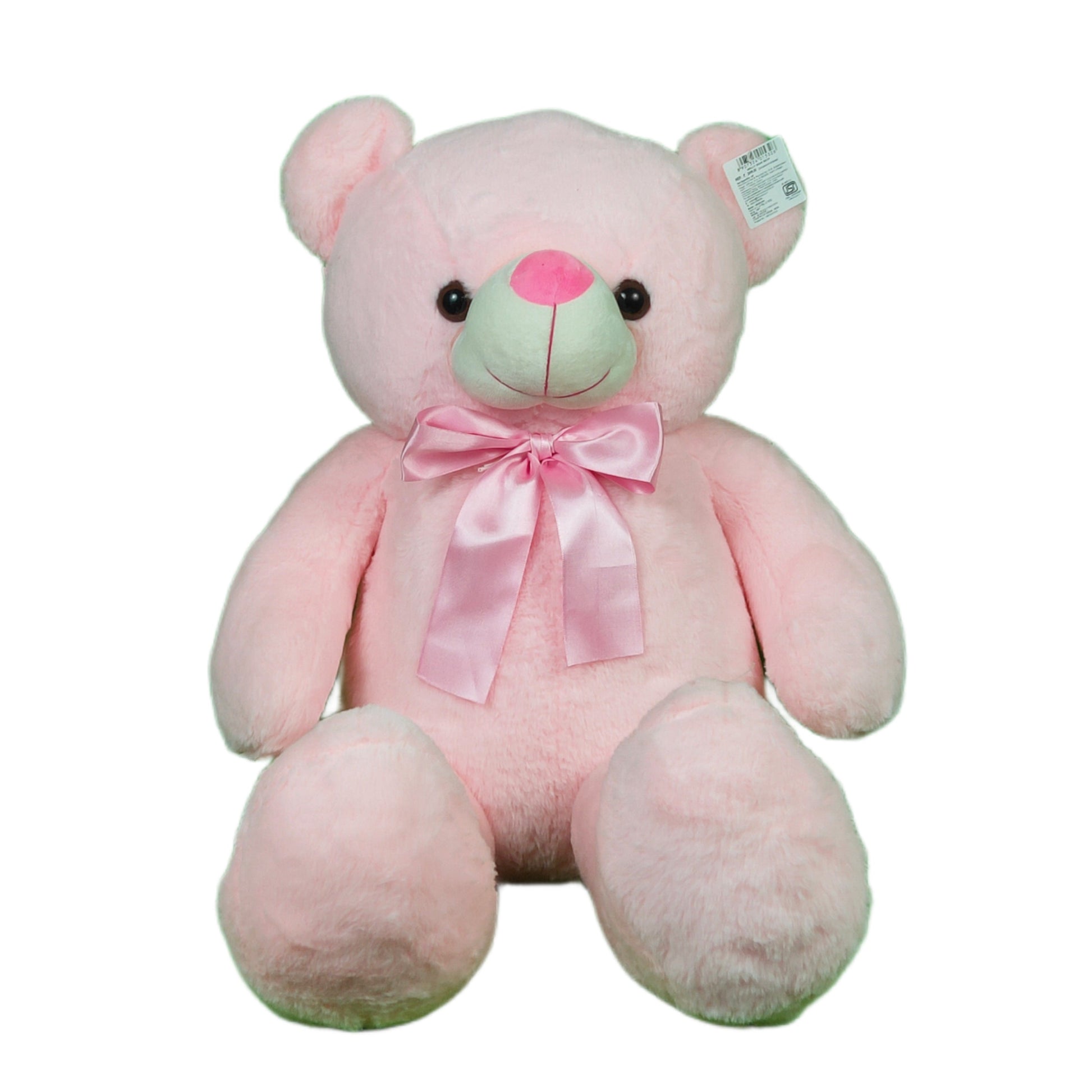 Sams Toy World Teddy Bear Plush Soft Toy For Ages Years And Up Pink, 95cm