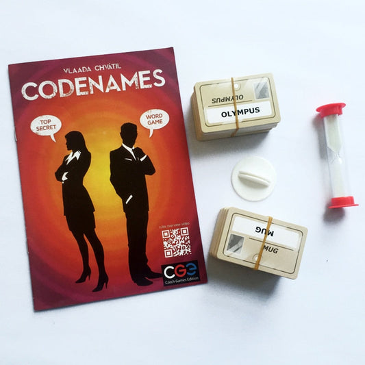 Codenames card game box with word cards and timer for group play buy Codenames family game Ahmedabad Gujarat online India
