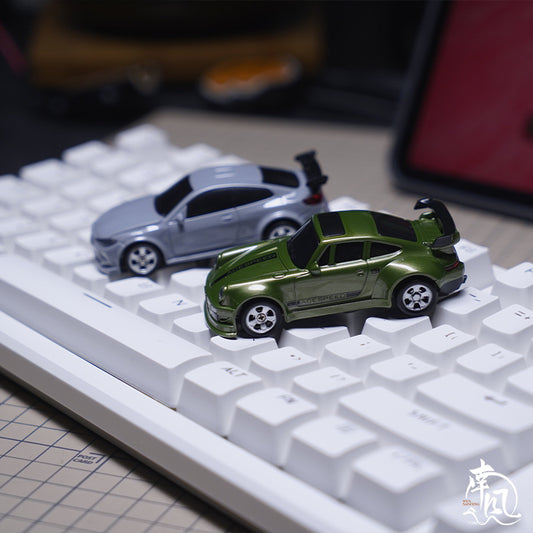 Sam's Toy World 1:64 Desktop Four-wheel Drift Car Remote Control Mini Drift Car Light Toy